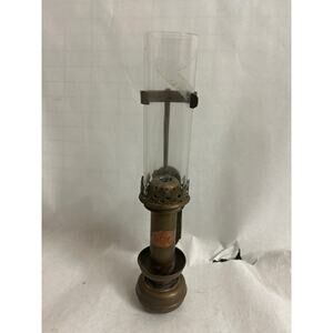 Antique SRC railroad brass candle sconce (Southern Railway?)